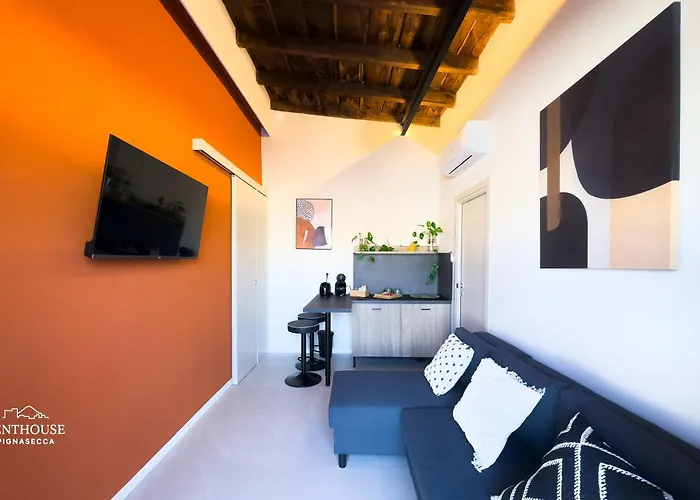 Penthouse Pignasecca - Design ゲストハウス 4*